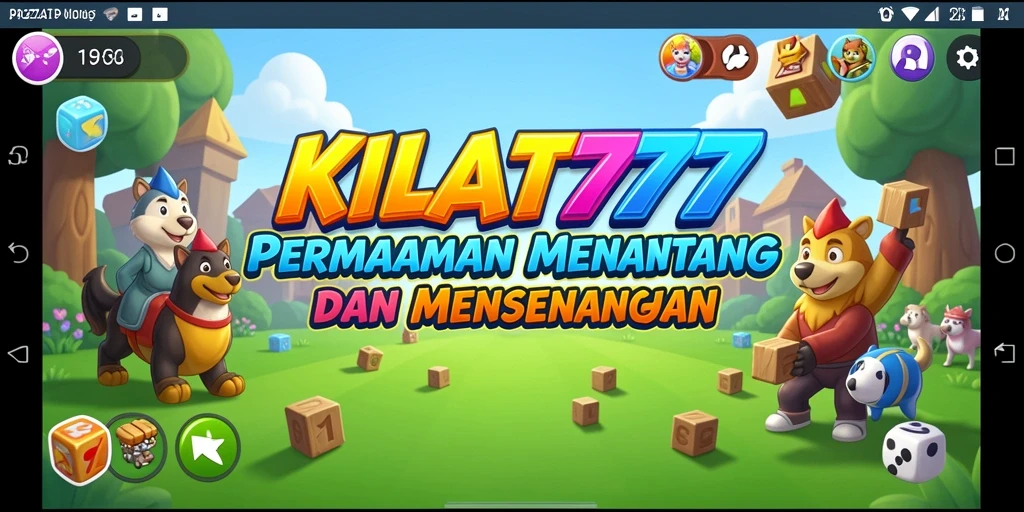 Tampilan gameplay menantang di KILAT77 dengan berbagai puzzle yang menarik.