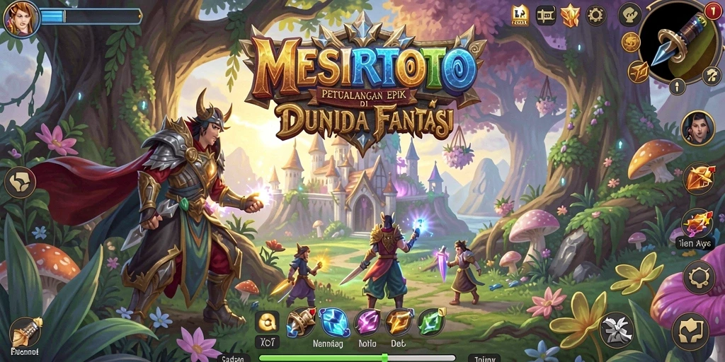 Tangkapan layar menunjukkan gameplay seru di MESIRTOTO.