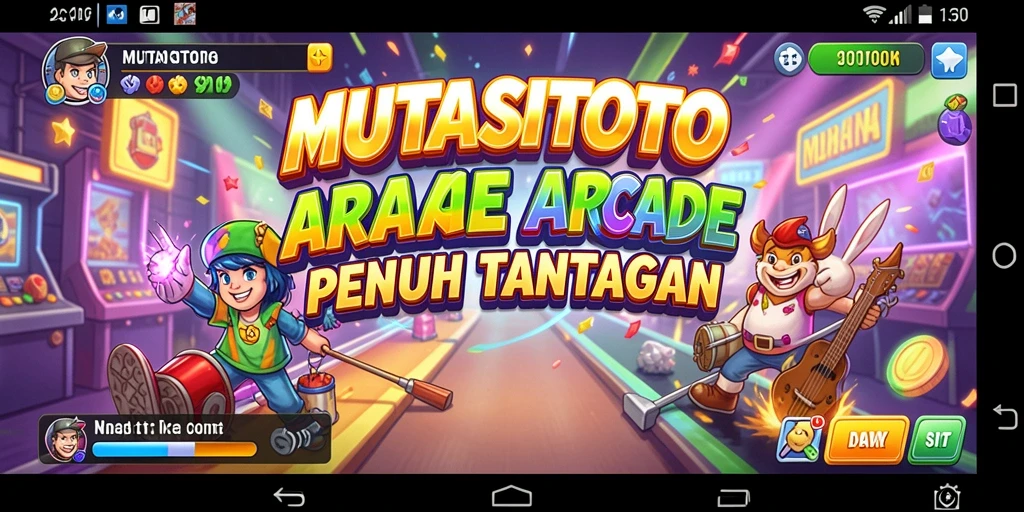 Screenshot gameplay MUTASITOTO yang penuh aksi dan tantangan.