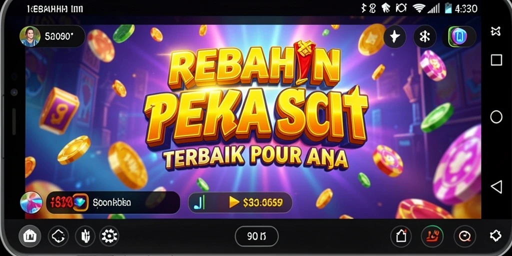 Tampilan gameplay seru di REBAHIN yang menggugah selera.