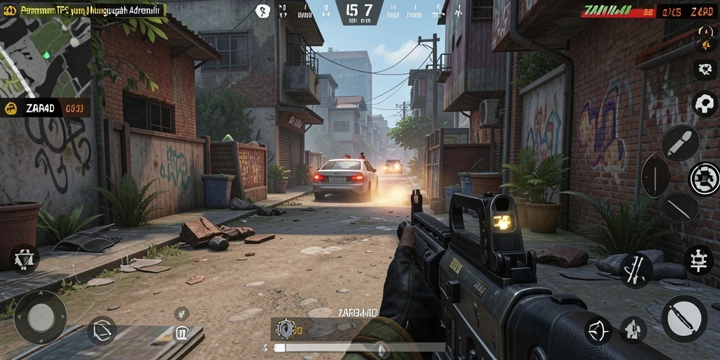 Tampilan gameplay ZARA4D dengan aksi mendebarkan dan strategi yang tepat.