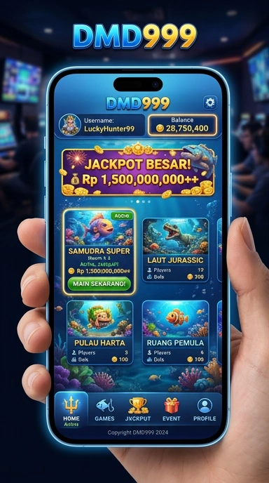 Screenshot antarmuka aplikasi dmd999 yang user-friendly.